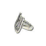 113638, WESTERN ENGRAVED SCROLLWORK BELT BUCKLE STRETCH RING