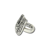 113639, WESTERN ENGRAVED FLORAL BELT BUCKLE STRETCH RING