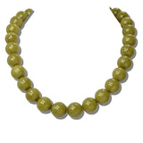 113751, CHUNKY BEADED TOGGLE STATEMENT NECKLACE