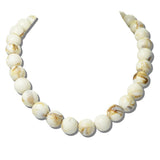 113751, CHUNKY BEADED TOGGLE STATEMENT NECKLACE