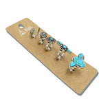 113761, WESTERN LONGHORN AND CONCHO 5 PIECE STATEMENT RING SET
