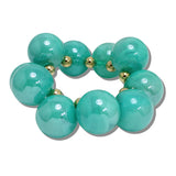 113827, CHUNKY BUBBLE BEAD STATEMENT STRETCH BRACELET