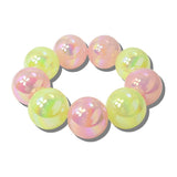 113859, SORORITY CHUNKY IRIDESCENT BUBBLE BEAD STRETCH BRACELET