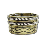 Western Stacked Twisted Rope Stretch Bracelet Set – Multi · JB1244-MUL_JOL 11