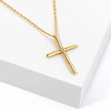 Journey Of Hope Cross Pendant Necklace – Gold · BMN00197 GDCRY 12