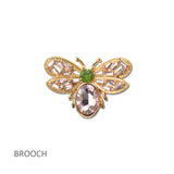 114699, RHINESTONE BUMBLE BEE BROOCH