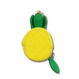Pineapple Quilted Faux Leather Keychain Bag Charm – Yellow · KC-0471_RZ 19