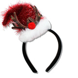 Santa Hat Christmas Headband – Red · GH1538_GM 1
