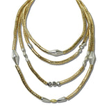 263405MTNK_FF 24 · Multi Strand Layered Collar Necklace – Multi