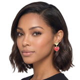 Double Heart Drop Earrings – Red · YE3407RD_AJ 27