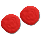 Oversized Sculpted Petal Disc Stud Earrings – Red · JE10414RD_JK 36