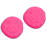 Oversized Sculpted Petal Disc Stud Earrings – Fuchsia · JE10414FU_JK 37