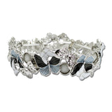 Enamel Butterfly Stretch Bracelet – SilverBlack · BG5457BK_AJ 4