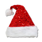 Sparkle Christmas Pom Hat With Fur Trim – Red · GH1542RD_GM 5