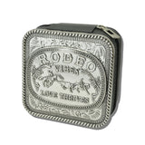 Western Embossed Plaque Jewelry Box – Silver Burnished/Black · SJ0136SBBK_SW 5