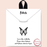 77723, BUTTERFLY NECKLACE