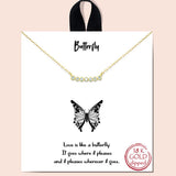 77723, BUTTERFLY NECKLACE