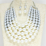 77775, PEARL SHORT NECKLACE