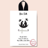 78984, "HAVE FAITH" ADJUSTABLE RING