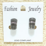 80175, METAL CLIP ON EARRING