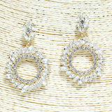 80882, RHINESTONE EARRING