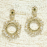 80882, RHINESTONE EARRING