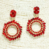 80882, RHINESTONE EARRING