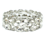 81183, RHINESTONE STRETCH BRACELET