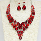 81193, RHINESTONE NECKLACE SET