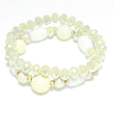 81205, HANDMADE BEADED STRETCH BRACELET