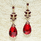 82282, CRYSTAL RHINESTONE EARRING