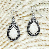 82597, SEMI PRECIOUS STONE EARRING