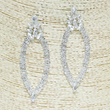82923, CRYSTAL RHINESTONE EARRING