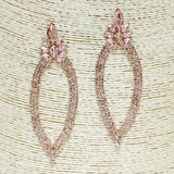 82923, CRYSTAL RHINESTONE EARRING