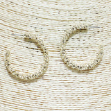 83225, METAL HOOP EARRING