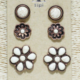 83406, WESTERN TURQUOISE STONE EARRING SET