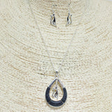 83419, CAT DANGLE TAILORED LOOK NECKLACE