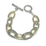 83568, LINK CHAIN CABLE DESINGER INSPIRED BRACELET