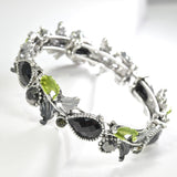 83724, CRYSTAL FLOWER INSPIRED BRACELET
