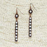 83746, WESTERN TURQUOISE EARRING