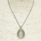 84238, DESIGNER INSPIRED NECKLACE
