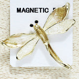 84419, DRAGONFLY MAGNETIC PIN 3" X 2.25"