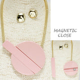 84580, COLOR COATED MAGNETIC CLOSE NECKLACE