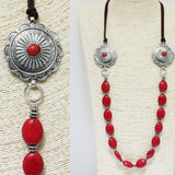 84622, WESTERN SEMI PRECIOUS STONE NECKLACE