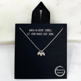 84711, THREE MARQUISE CUBIC ZIRCONIA NECKLACE