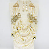 84823, MULTI STRAND PEARL NECKLACE