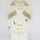 84823, MULTI STRAND PEARL NECKLACE