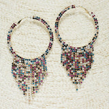 84910, OVERSIZED PAVE RHINESTONE EARRING