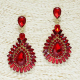 84938, CRYSTAL RHINESTONE EARRING
