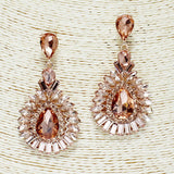84938, CRYSTAL RHINESTONE EARRING